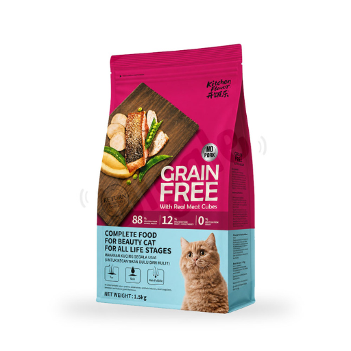 Kitchen Flavor Grain Free Beauty Cat Food 1,5KG