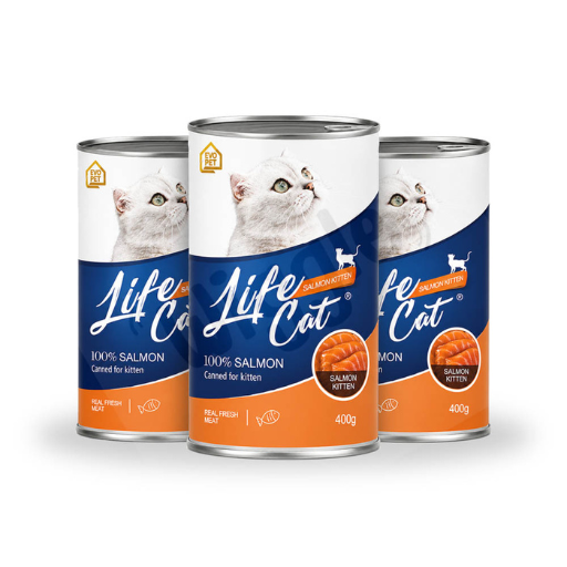 Life Cat Kitten Salmon 400gr