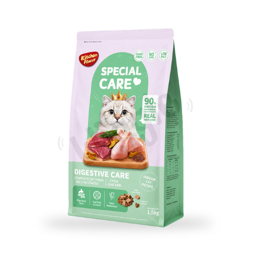 4 Kitchen Flavor Special Care Digestive Care Cat 1.5KG