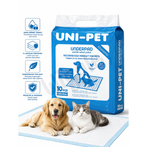 Desain tanpa judul - 2026-05-28T092226.610 Underpad Merk Unipet (Isi 10 Pcs)